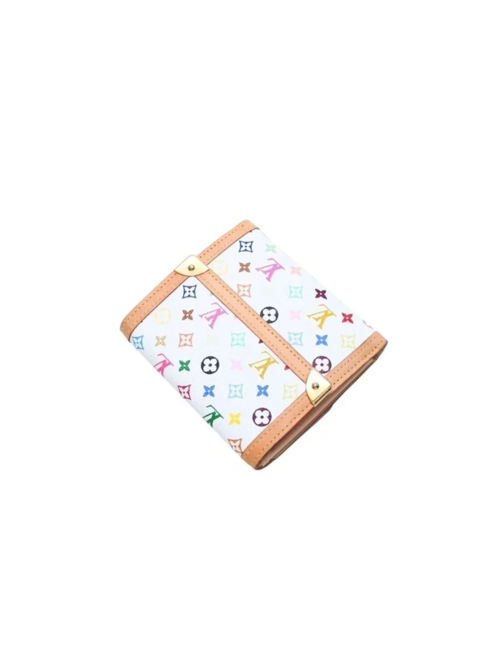 Louis Vuitton Wallet Porte Monnaie Billets Cartes Credit Monogram Multicolor